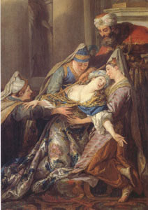 Esther Fainting before Ahasuerus (mk05)